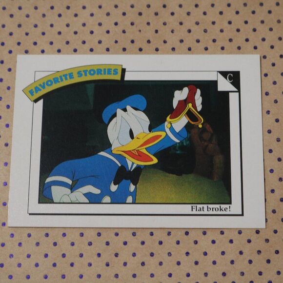 Donald's Crime C90 Disney Card - Picture 1 of 2